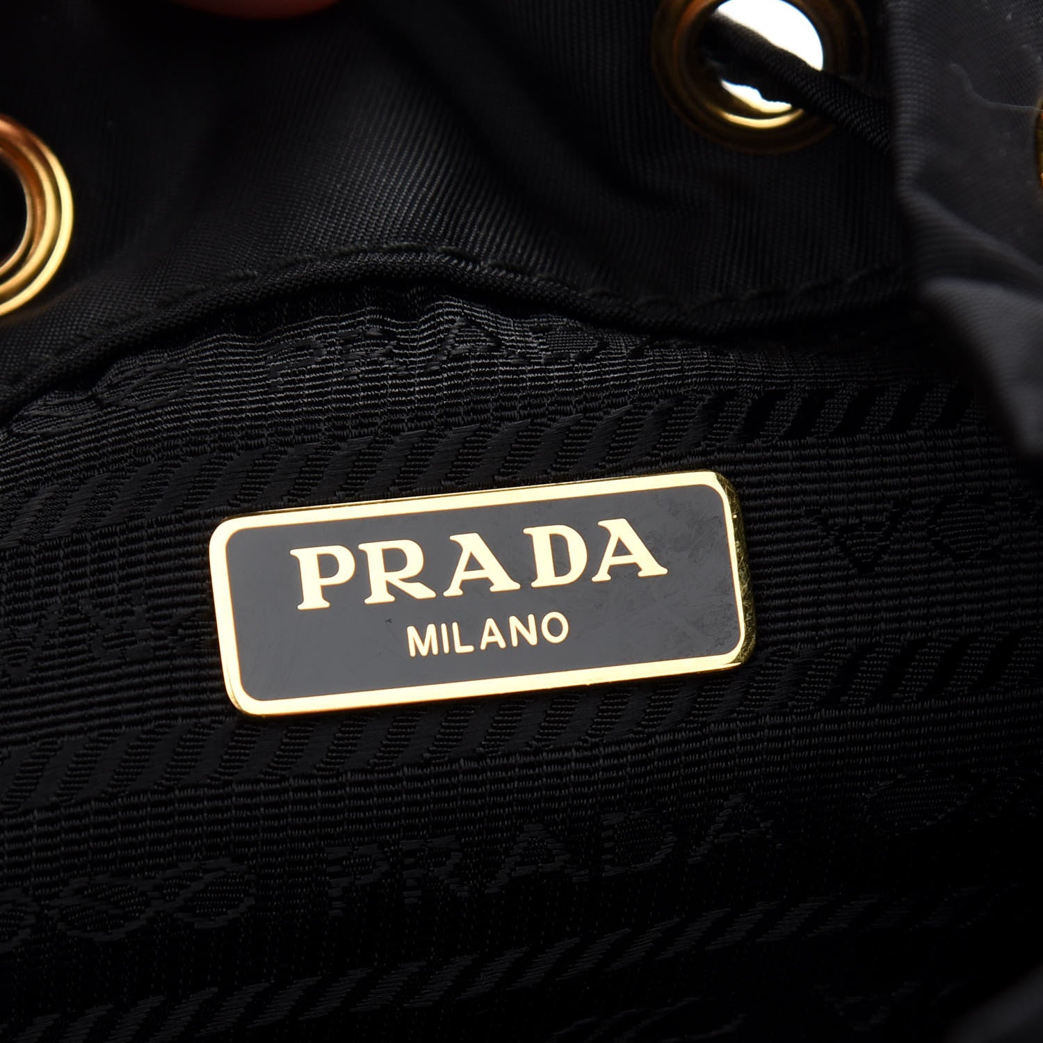 Prada Re-Nylon Duet Drawstring Shoulder Bag Black 6 of 12