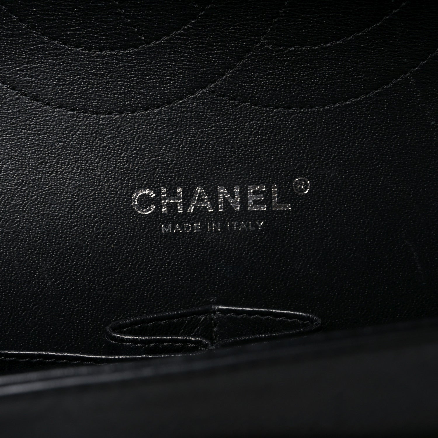 Chanel Lambskin Quilted Jumbo Double Flap So Black 6 of 10
