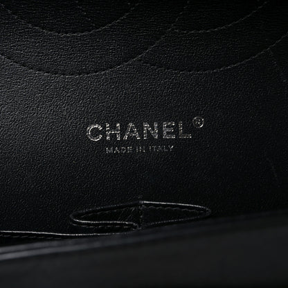 Chanel Lambskin Quilted Jumbo Double Flap So Black 6 of 10