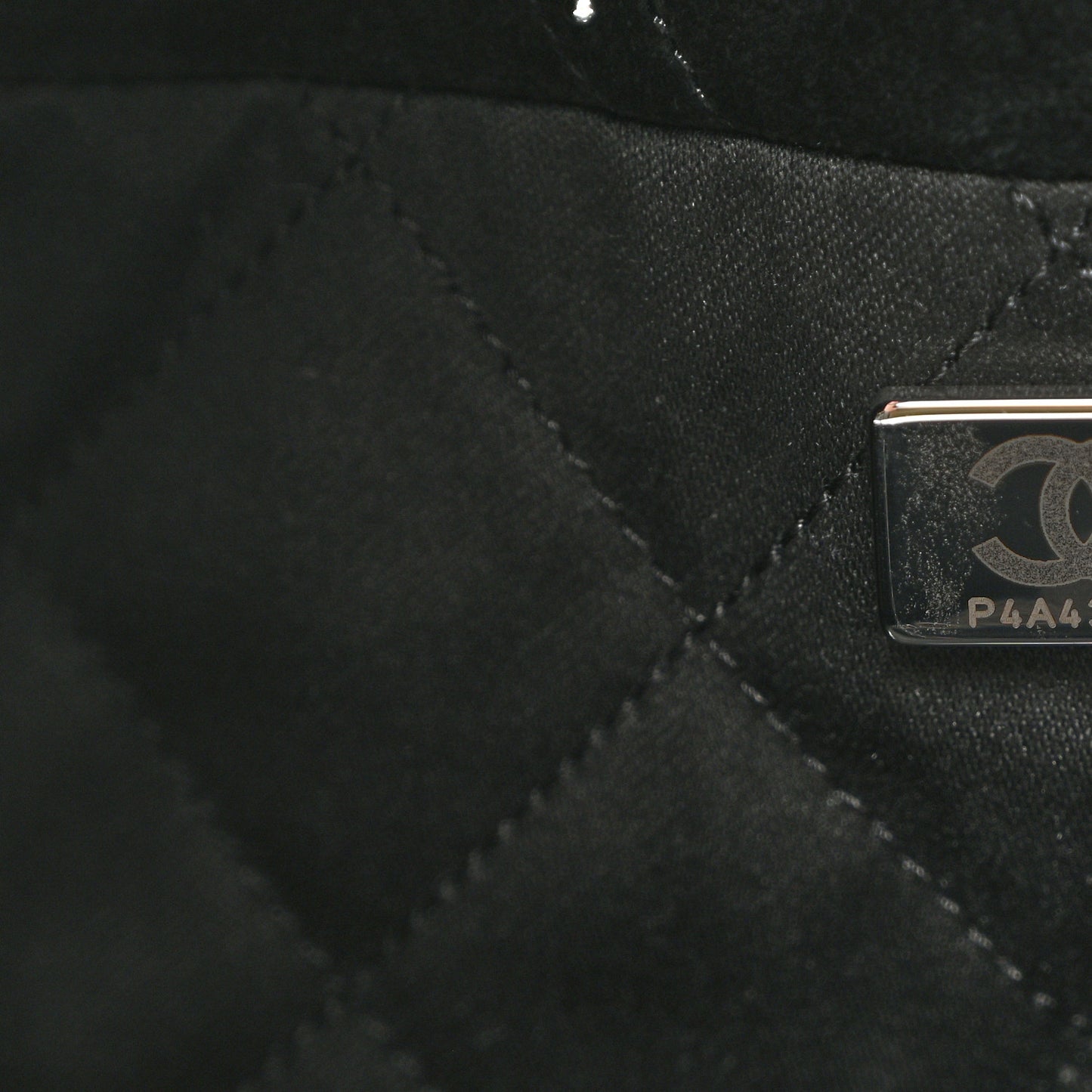 Suede Quilted Studded Small Chanel 22  Black