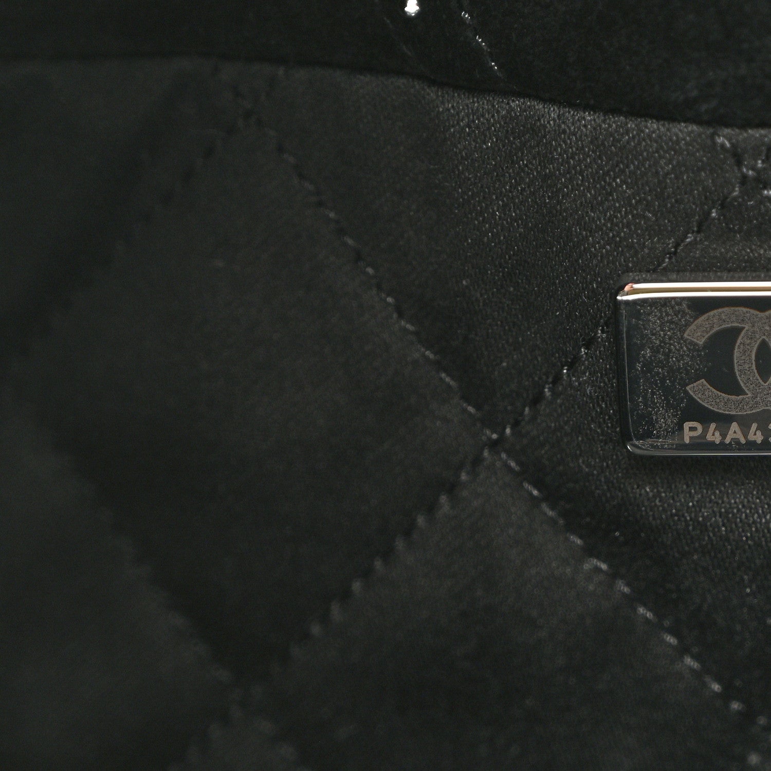 Chanel Suede Quilted Studded Small Chanel 22  Black 6 of 10