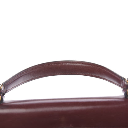 Hermes Box Kelly Retourne 32 Rouge H 9 of 13