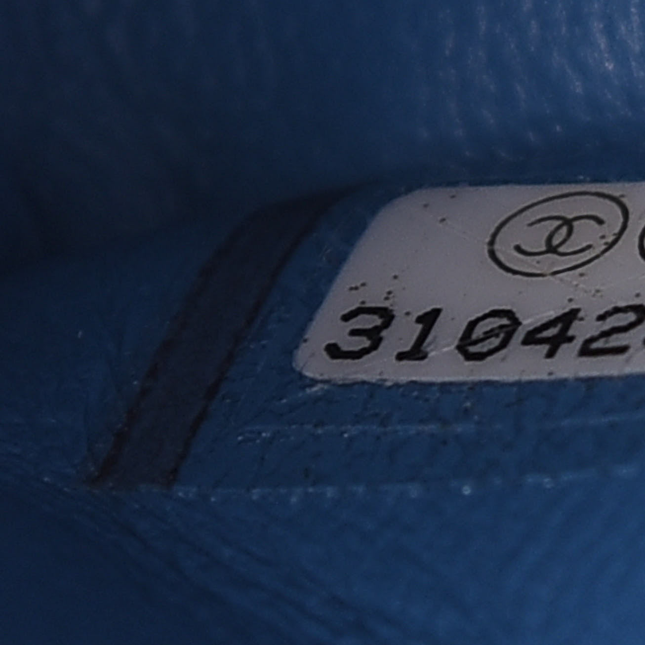 Chanel Caviar Quilted Small Double Flap Blue 7 of 10