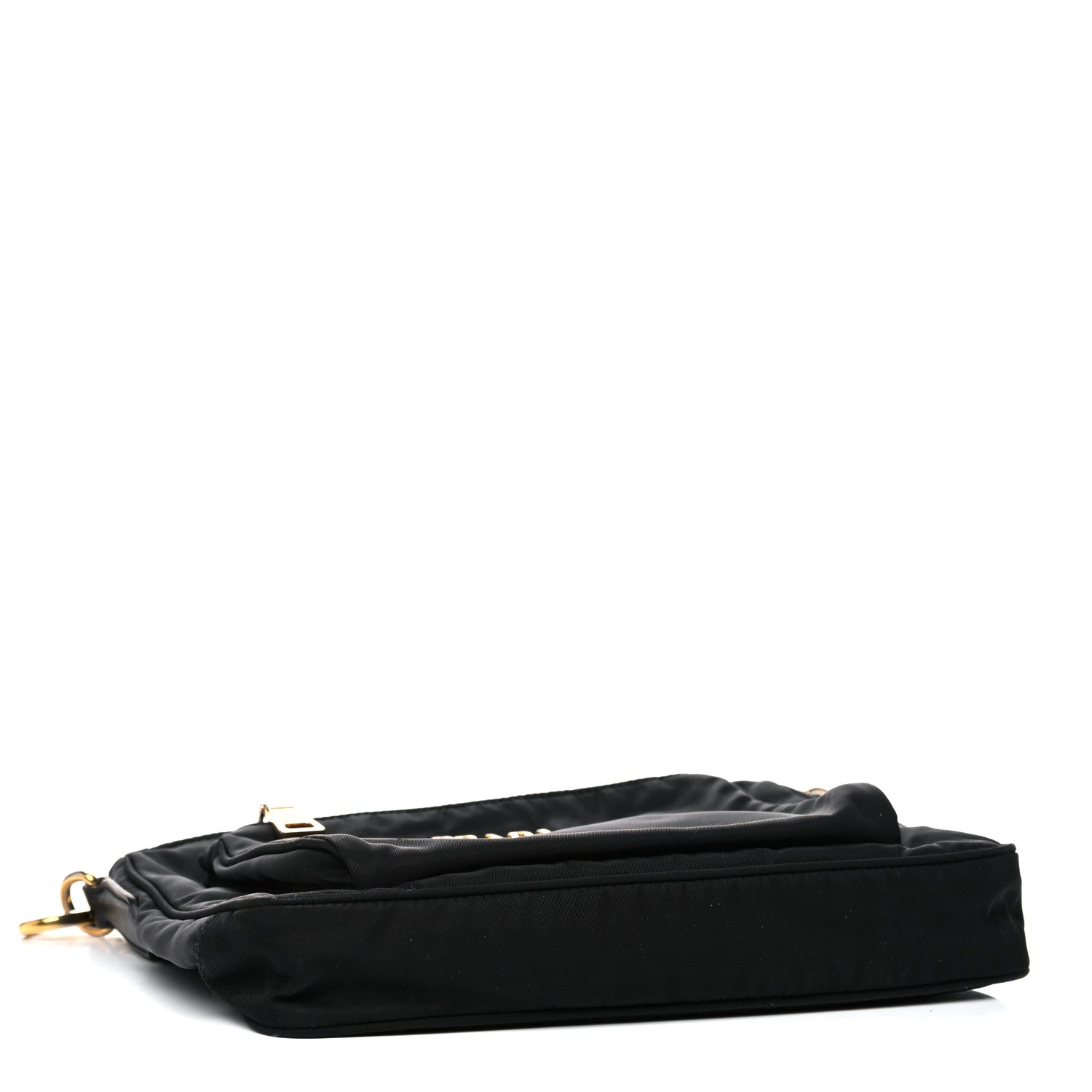 Prada Nylon Saffiano Crossbody Bag Black 4 of 18
