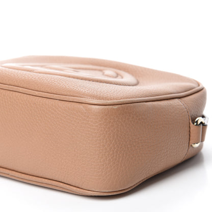 Gucci Pebbled Calfskin Small Soho Disco Bag Rose Beige 7 of 14