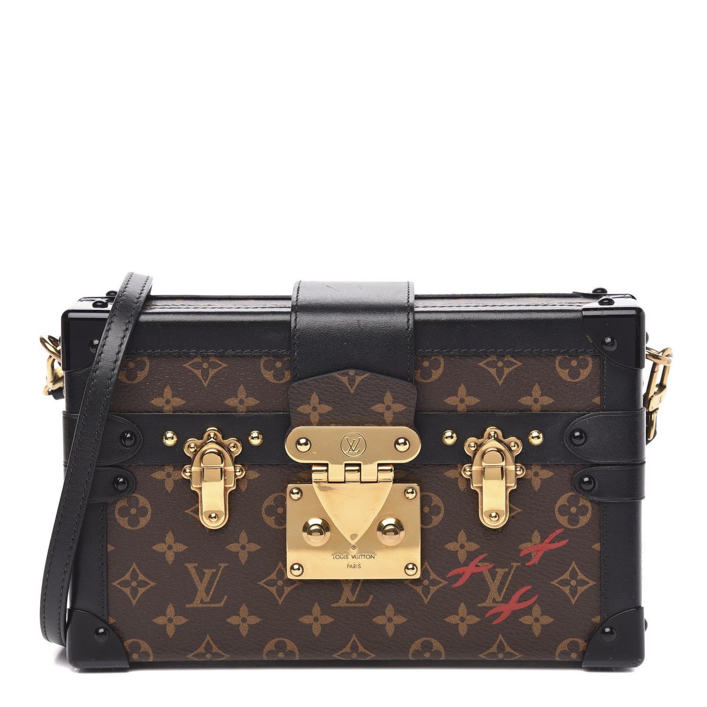 Monogram Petite Malle Black