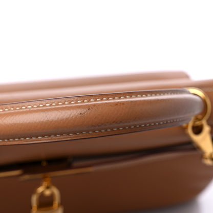 Hermes Courchevel Kelly Retourne 32 Naturelle 17 of 18