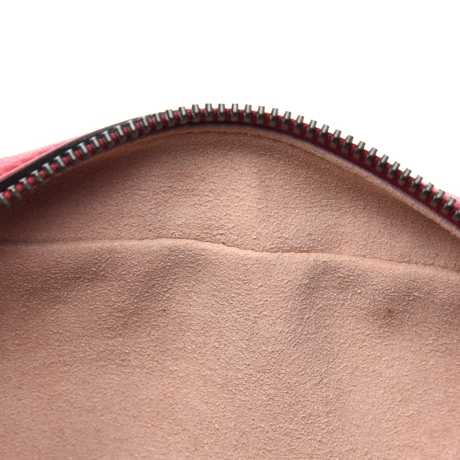 Gucci Calfskin Matelasse Small GG Marmont Chain Shoulder Bag Hibiscus Red 9 of 15