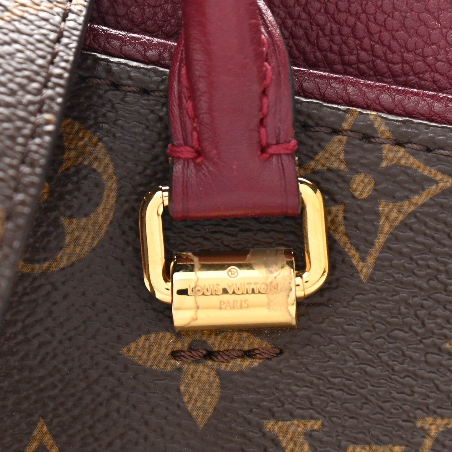Monogram Pallas Full BB Raisin