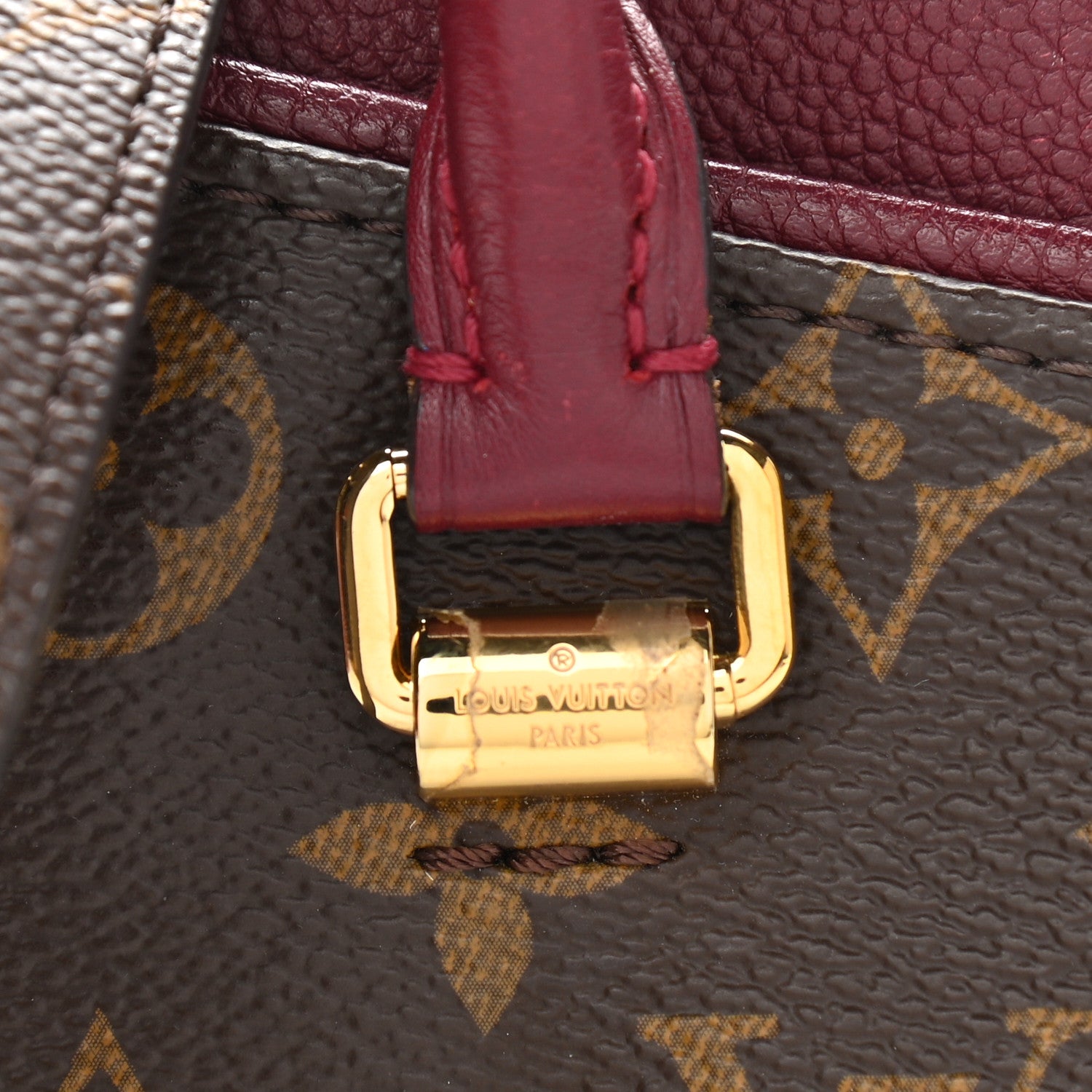 Louis Vuitton Monogram Pallas Full BB Raisin 11 of 11