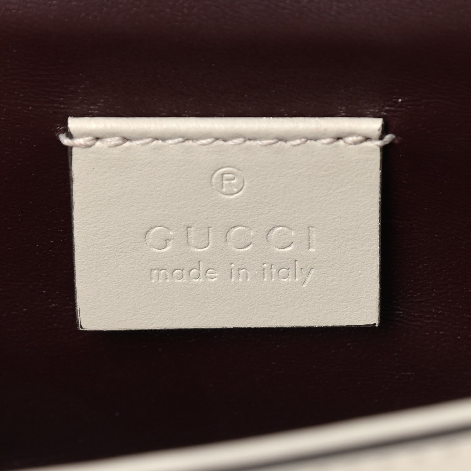 Gucci Smooth Calfskin Mini Zumi Shoulder Bag White 6 of 10