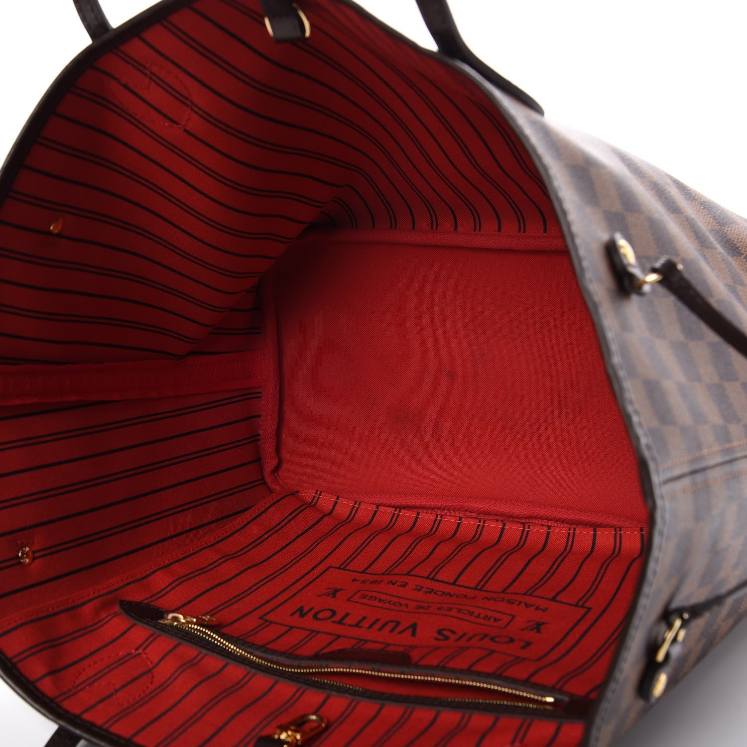 Louis Vuitton Damier Ebene Neo Neverfull MM 5 of 9