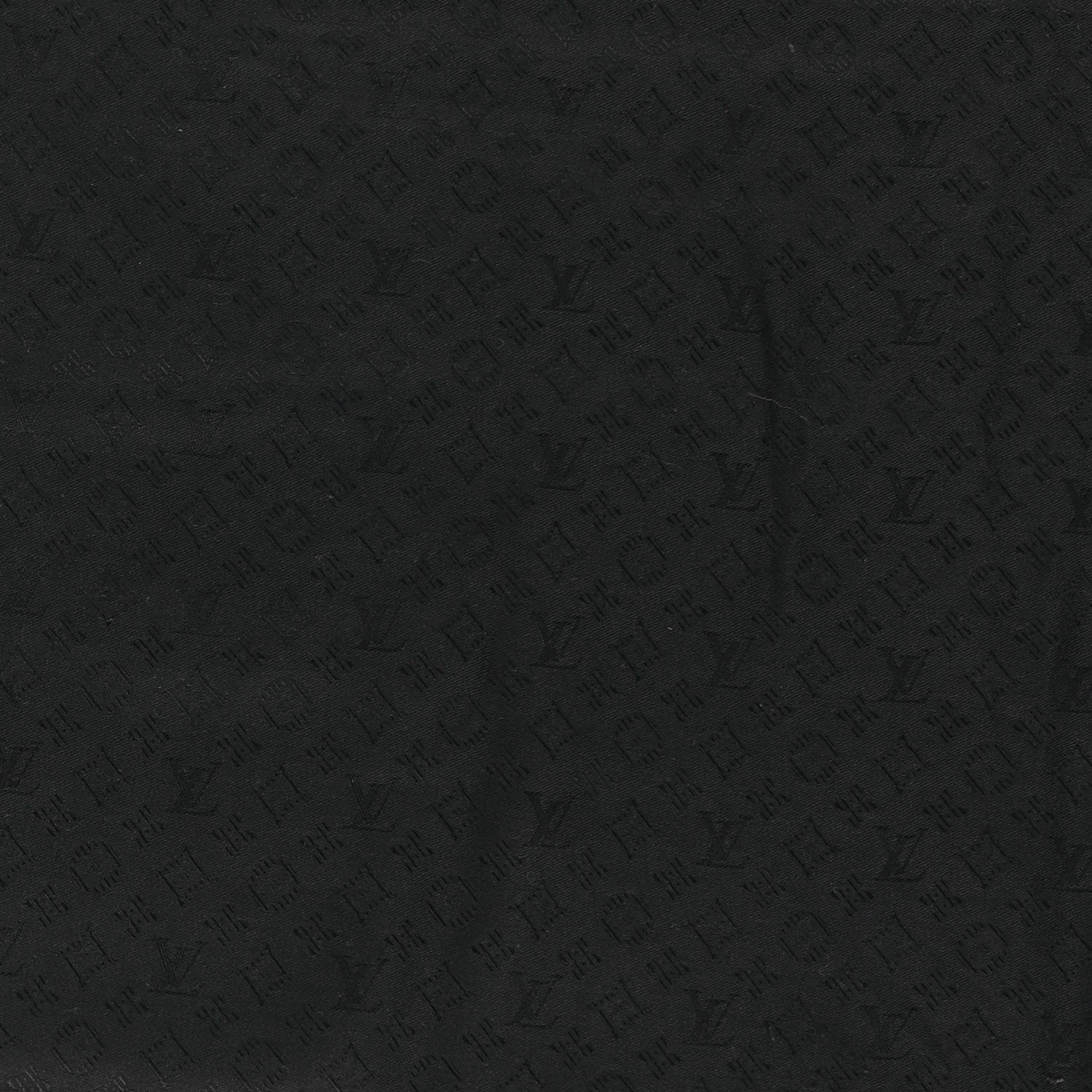 Louis Vuitton Silk Cashmere Monogram My Everything Shawl Black 2 of 5