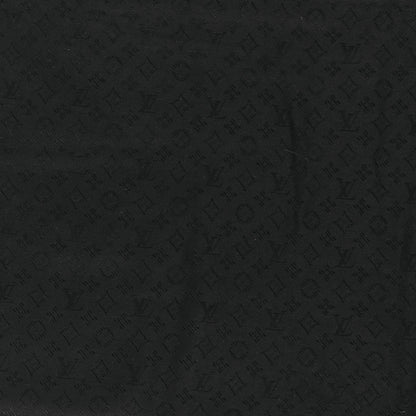 Louis Vuitton Silk Cashmere Monogram My Everything Shawl Black 2 of 5