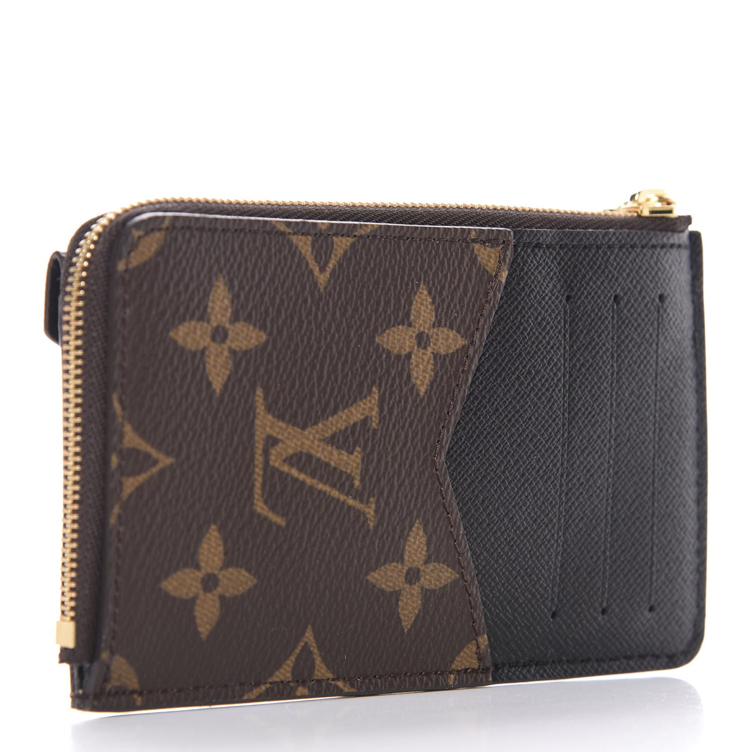 Louis Vuitton Monogram Recto Verso Card Holder Black 3 of 8