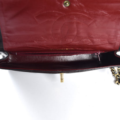 Chanel Lambskin Quilted Small Double Flap Brown 5 of 7