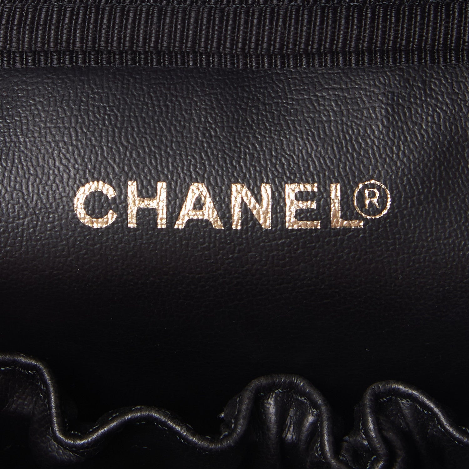 Chanel Caviar Vanity Cosmetic Case Black 8 of 9