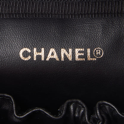 Chanel Caviar Vanity Cosmetic Case Black 8 of 9