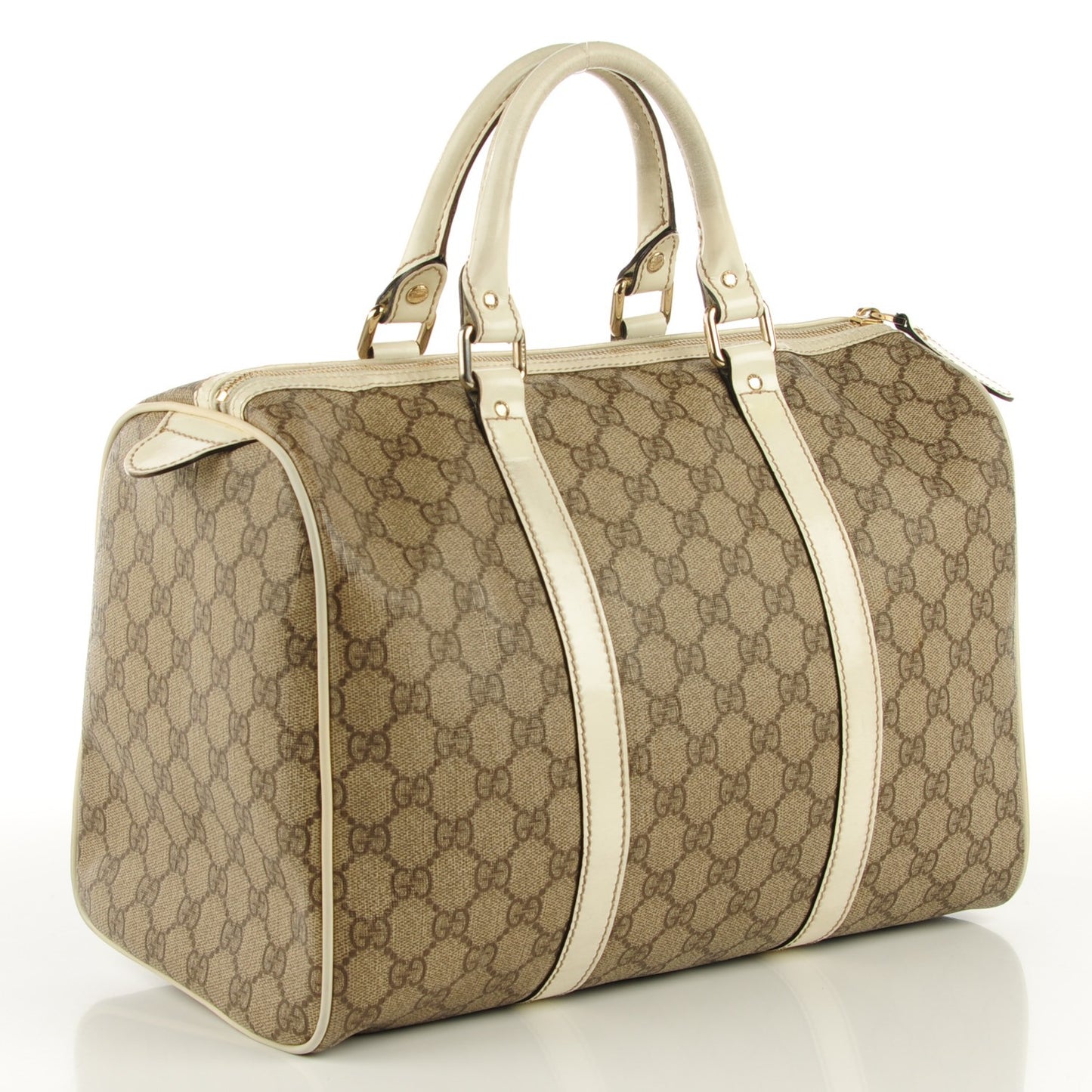 GG Plus Monogram Medium Joy Boston Off White
