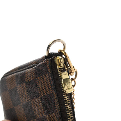 Louis Vuitton Damier Ebene Mini Pochette Accessories 8 of 10