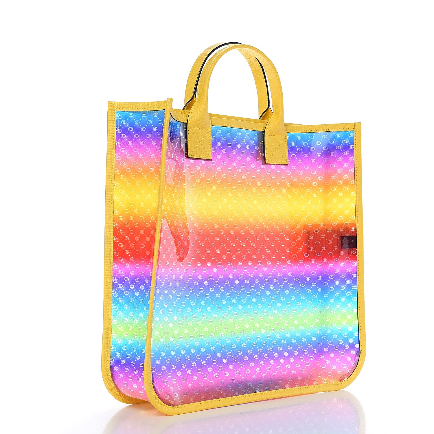 Gucci Textured Vinyl Kids GG Tote Multicolor 2 of 8