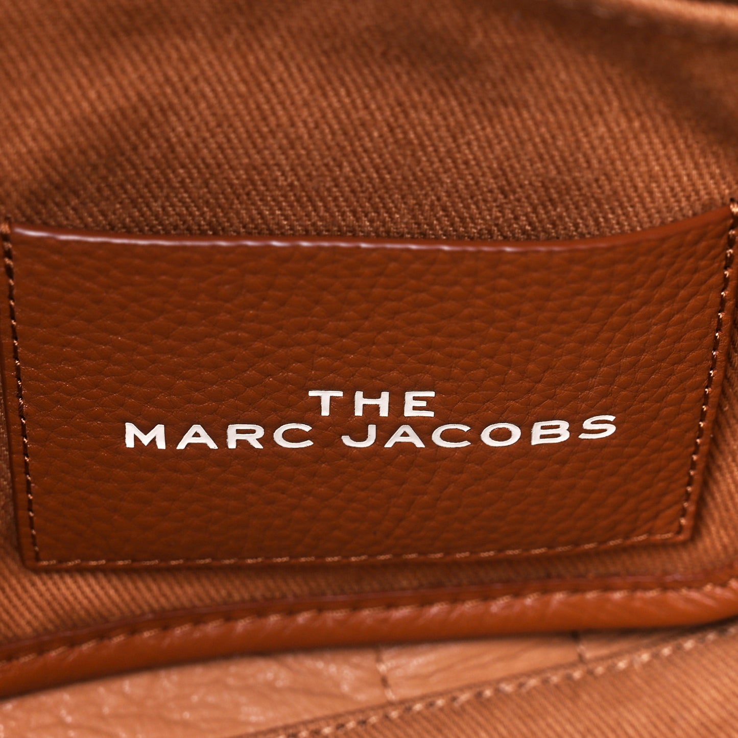 Grained Calfskin Medium The Tote Bag Argan Oil