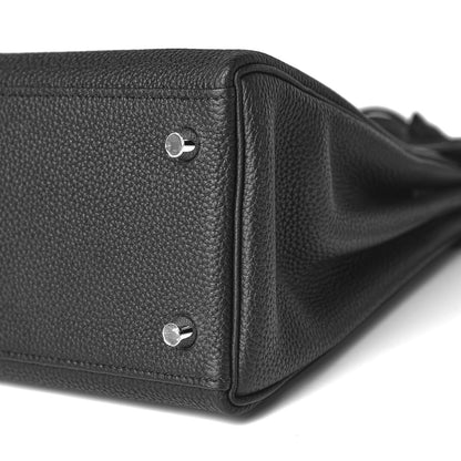Hermes Togo Kelly Retourne 28 Black 39 of 41