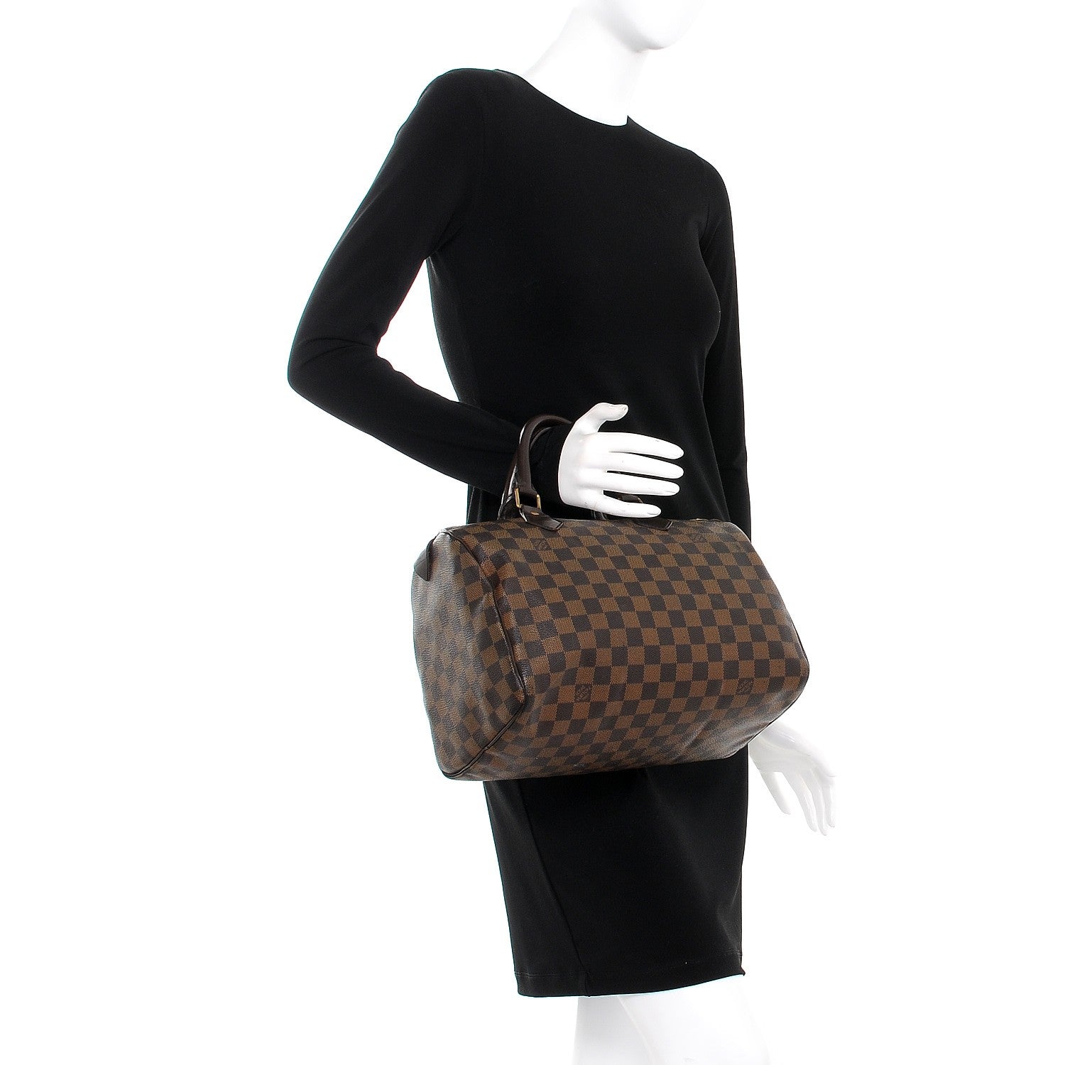Louis Vuitton Damier Ebene Speedy 30 2 of 21