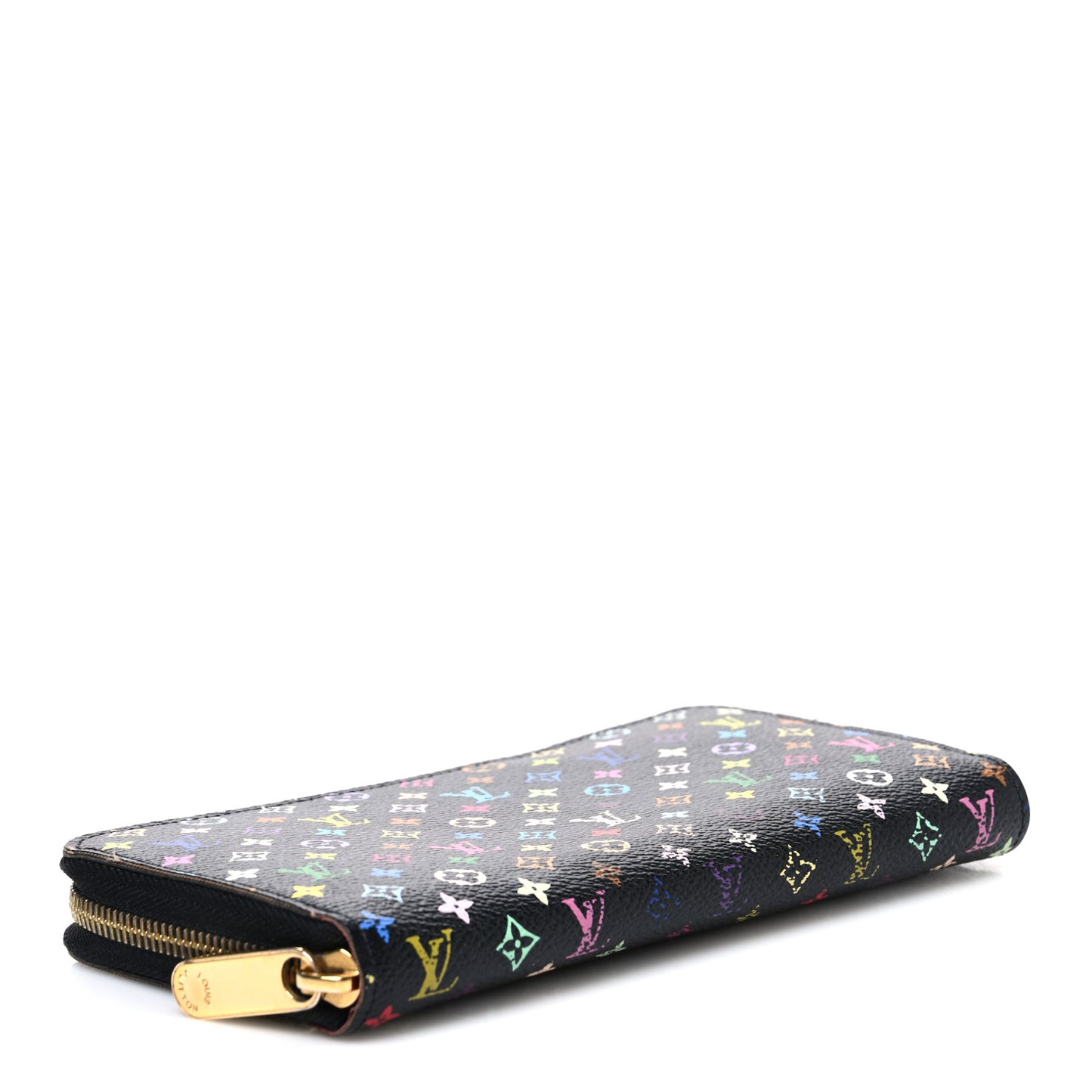 Monogram Multicolor Zippy Wallet Black Grenade