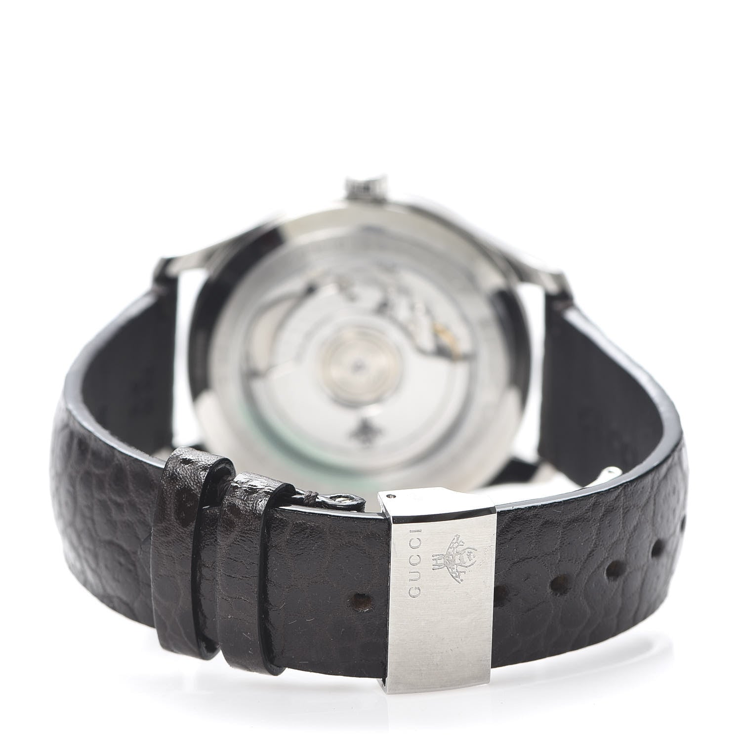 Gucci Stainless Steel Alligator 40mm G-Timeless Charm Automatic Watch 4 of 6