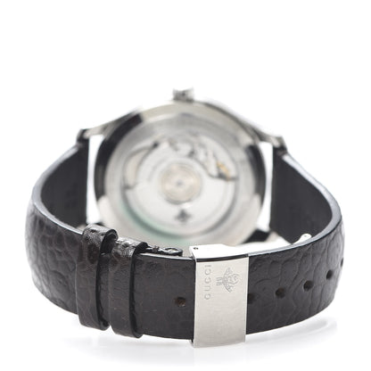 Gucci Stainless Steel Alligator 40mm G-Timeless Charm Automatic Watch 4 of 6