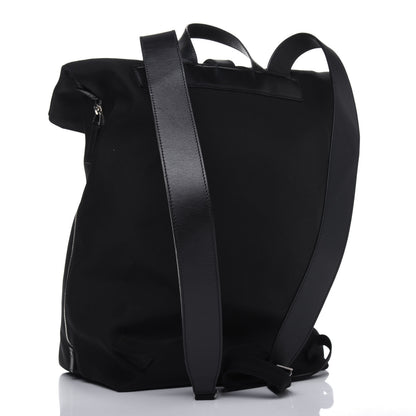 Gucci Techno Canvas Web Single Buckle Backpack Black 2 of 19