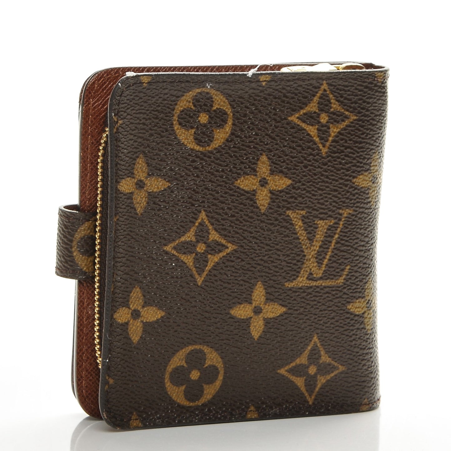 Monogram Compact Zippe Zipped Wallet