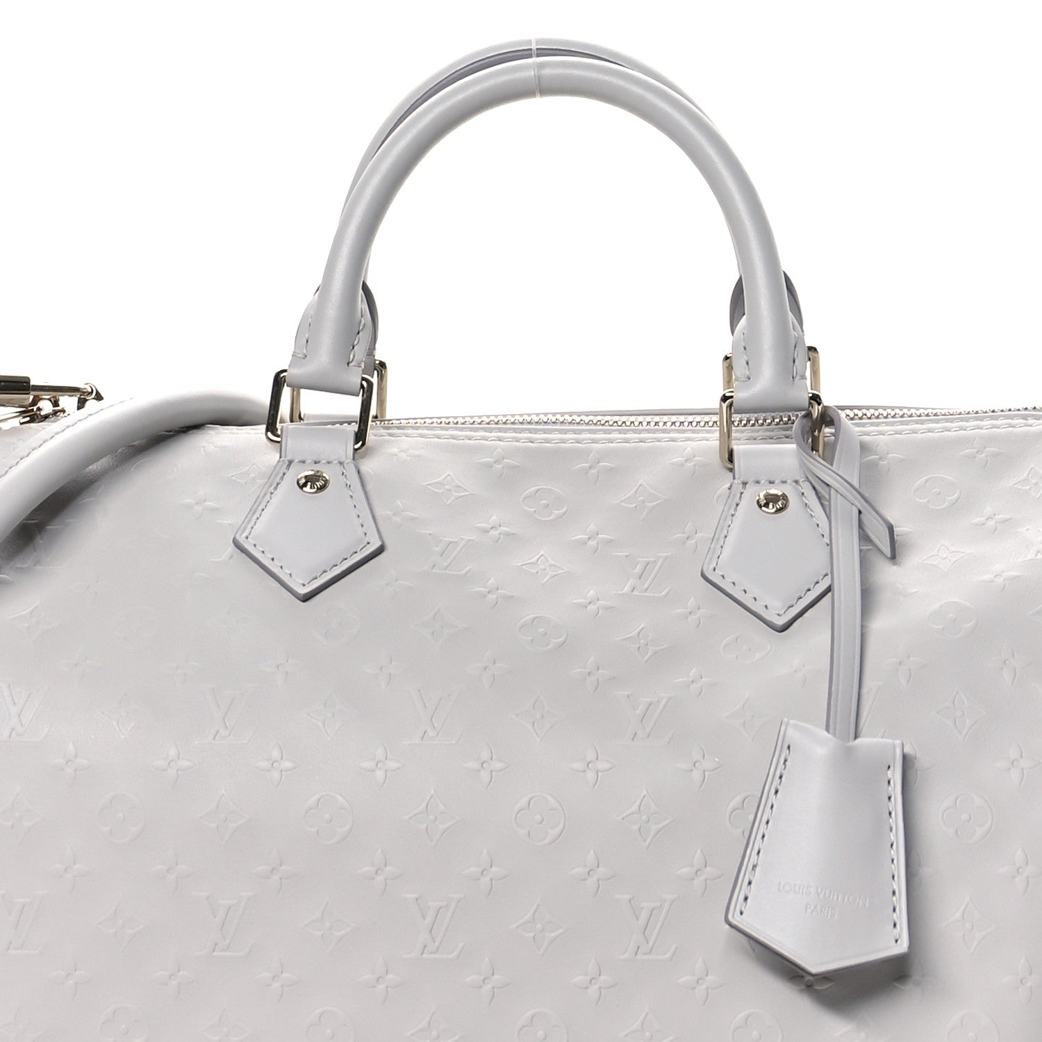 Louis Vuitton Empreinte Monogram Speedy Soft 30 Cloud Gray 7 of 9