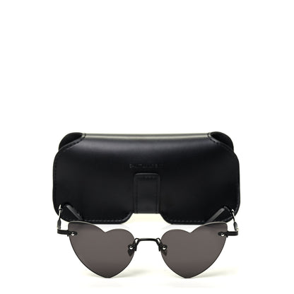 Saint Laurent Loulou SL254 Sunglasses Black 6 of 6