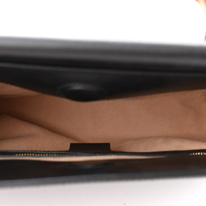 Gucci Nappa Bamboo Web Small Nymphaea Top Handle Bag Black 11 of 11