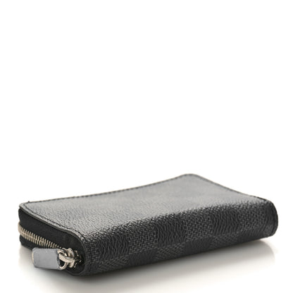Louis Vuitton Damier Graphite Zippy Coin Purse Vertical 4 of 8