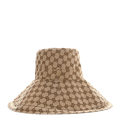 Gucci Monogram Wide Brim Hat L Beige 3 of 12