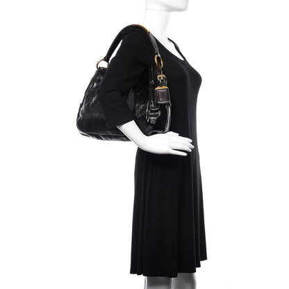 Prada Vernice Naplak Shoulder Bag Black 2 of 9