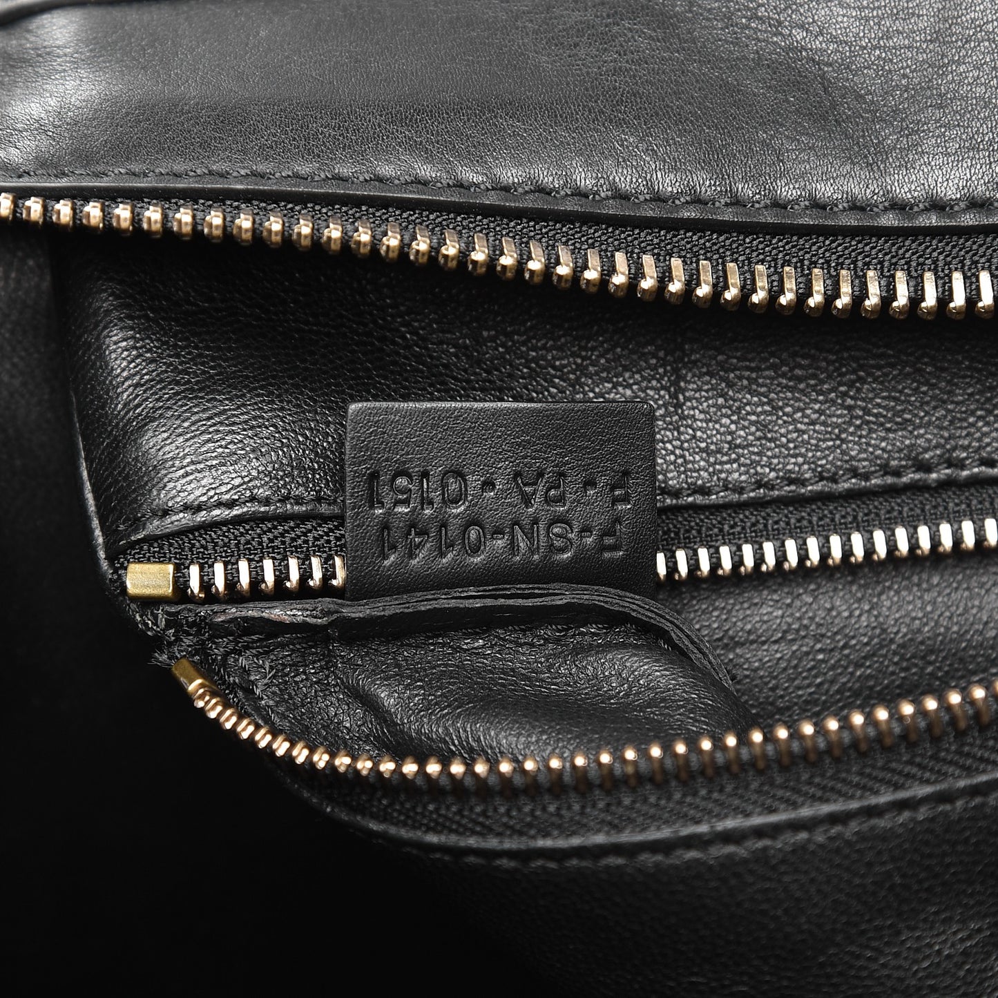 Smooth Calfskin Mini Luggage Black