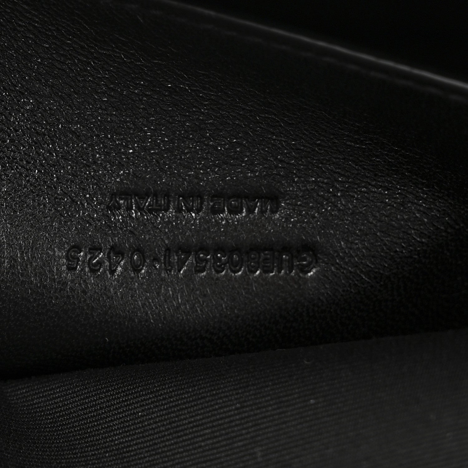 Saint Laurent Lambskin Chevron Quilted Large Loulou Black 7 of 11