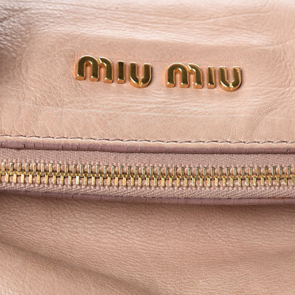 Miu Miu Vitello Medium Bow Bag Cammeo 26 of 27