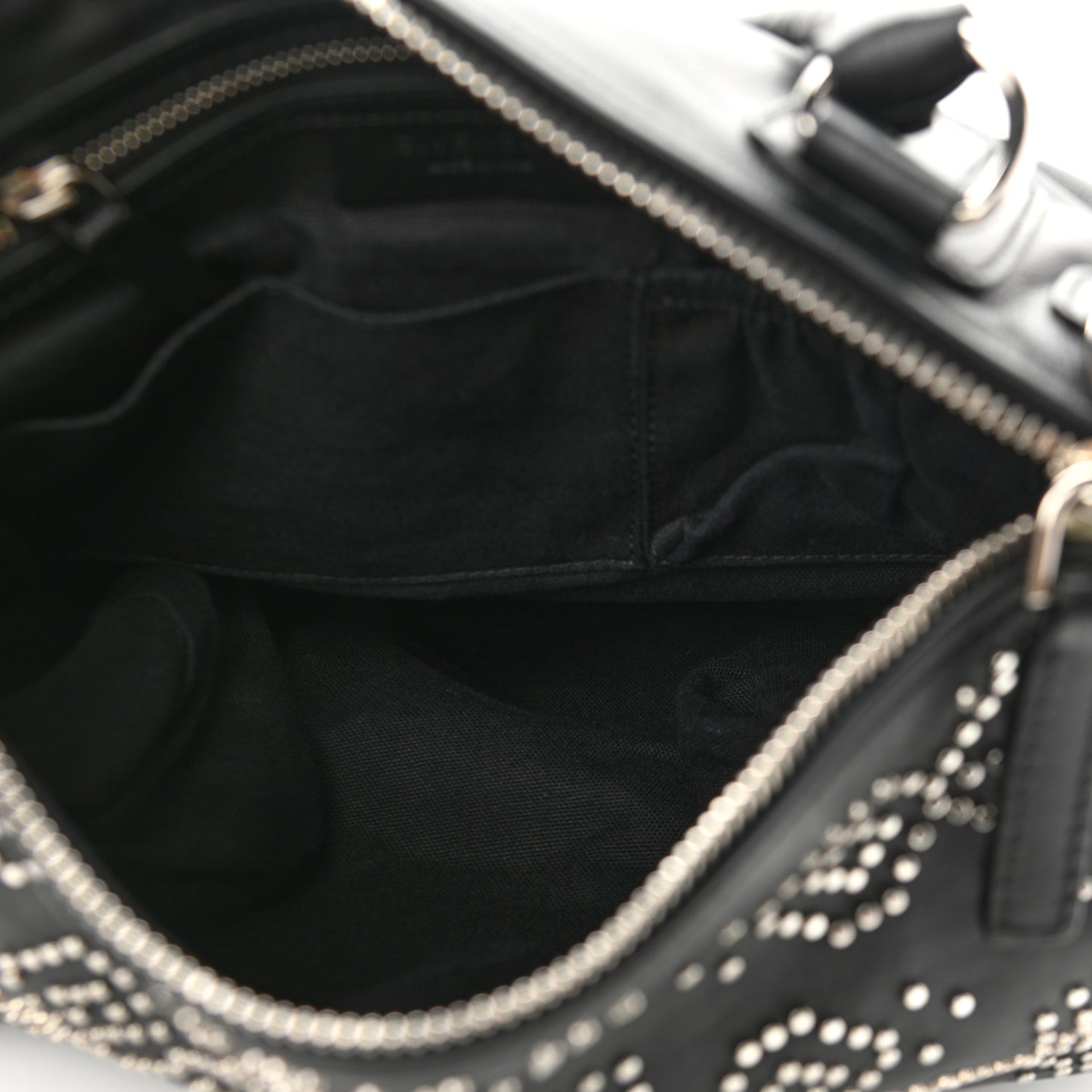 Calfskin Studded Medium Pandora Black