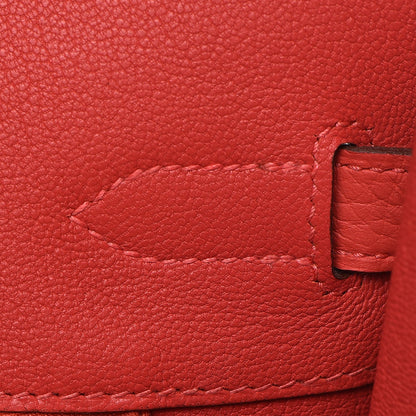 Hermes Togo Birkin 35 Rouge Pivoine 12 of 36