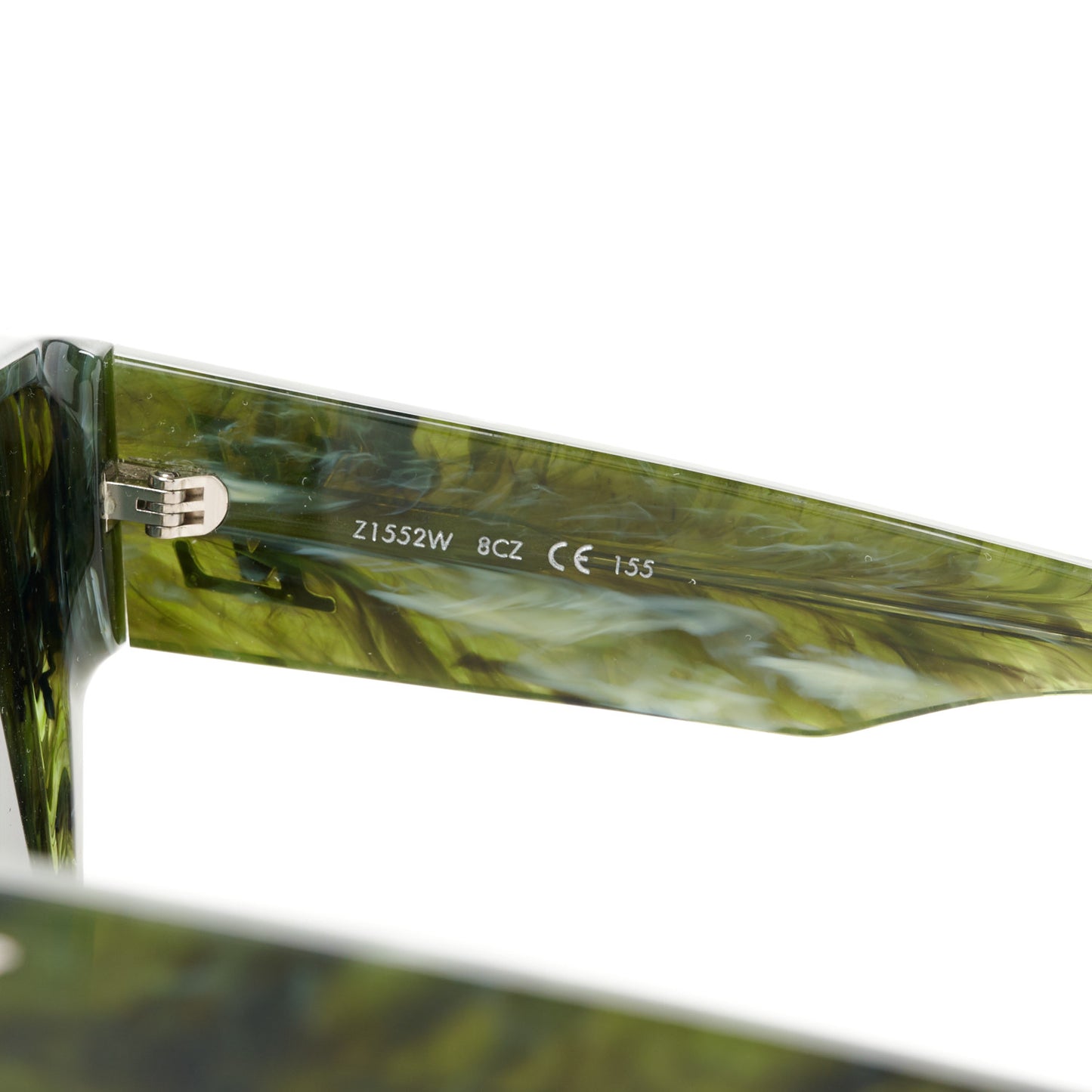 Acetate Marble Effect Swarovski Cyclone Sunglasses Z1552W Green
