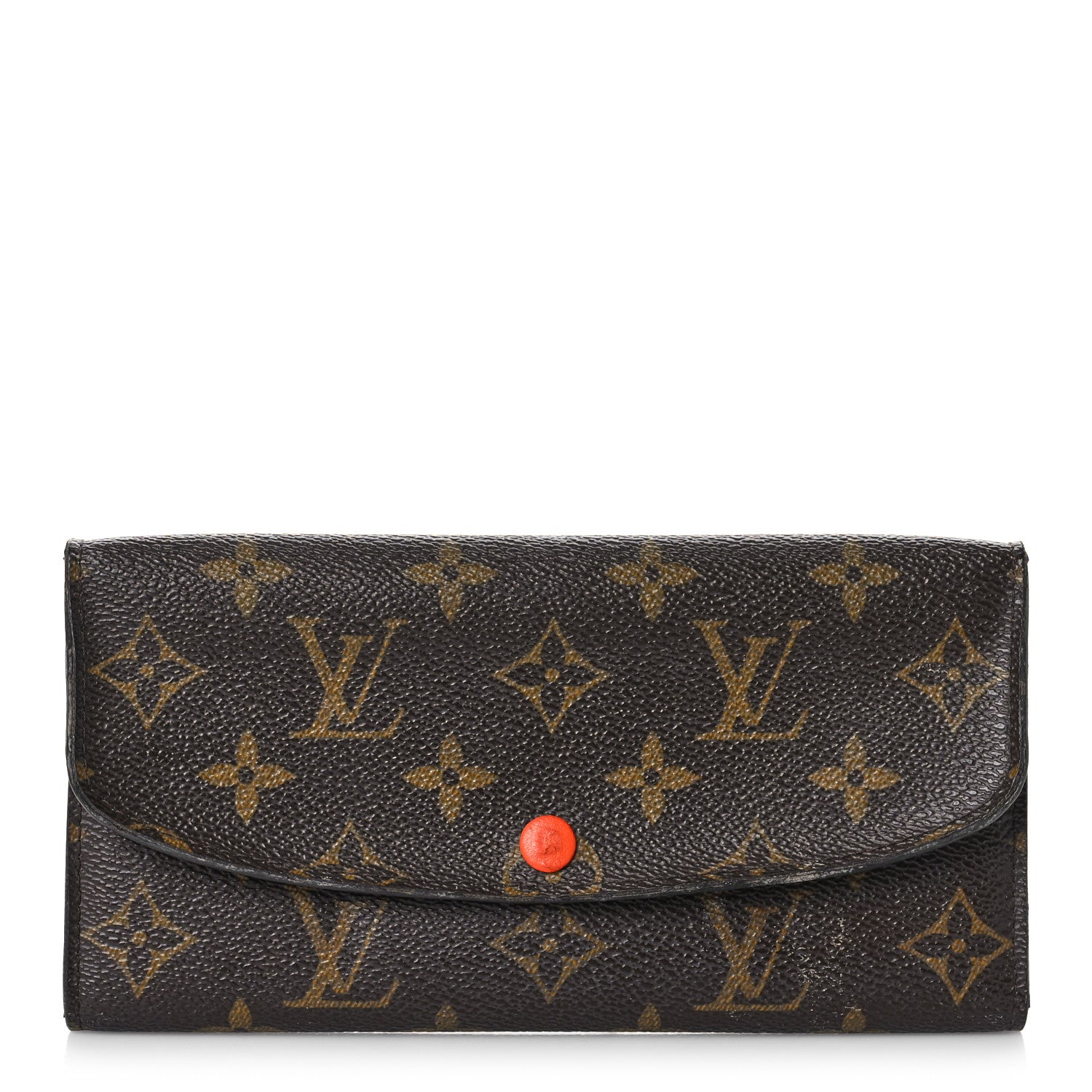 Louis Vuitton Monogram Emilie Wallet Piment 1 of 17