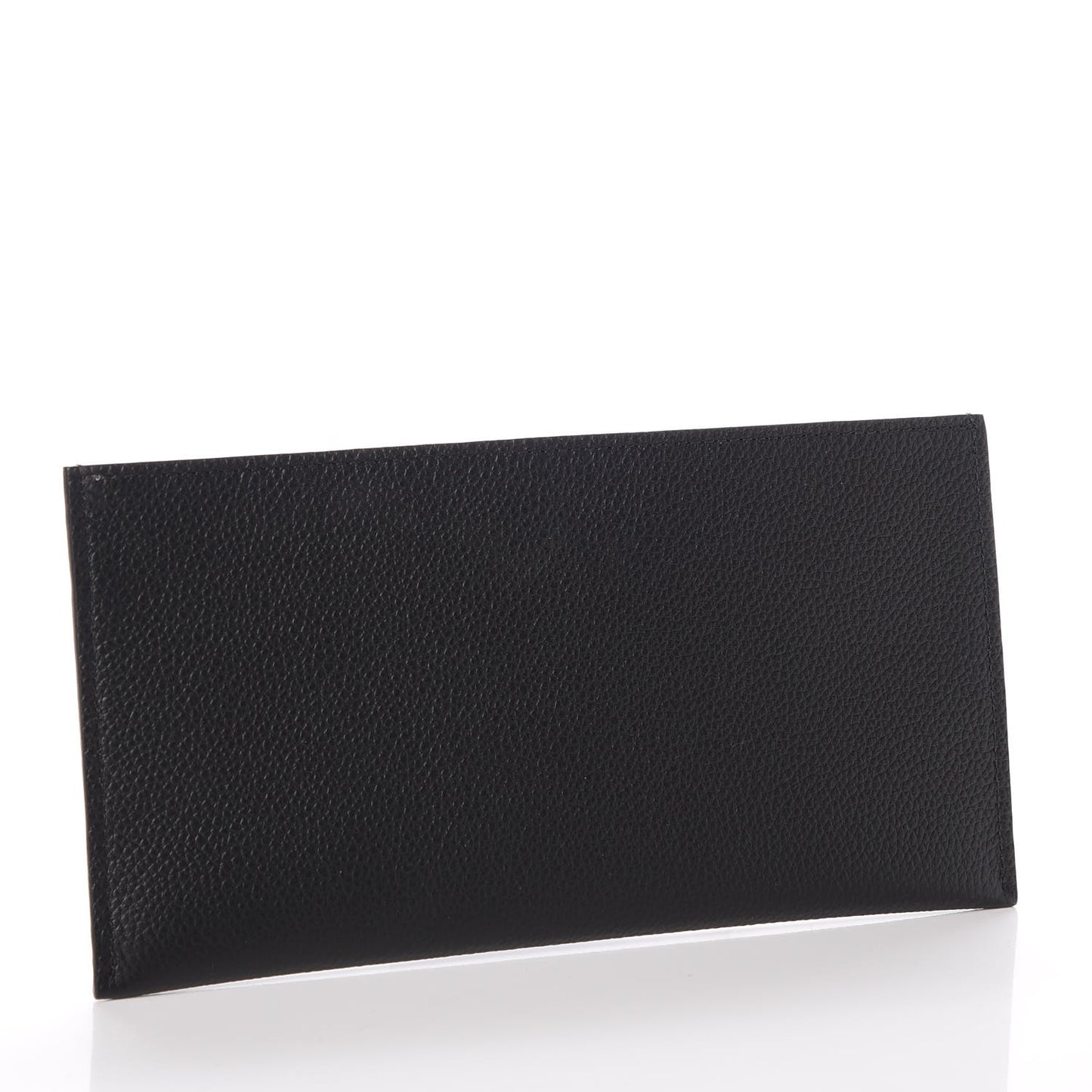 Calfskin Felicie Chain Wallet Card Holder Insert Black