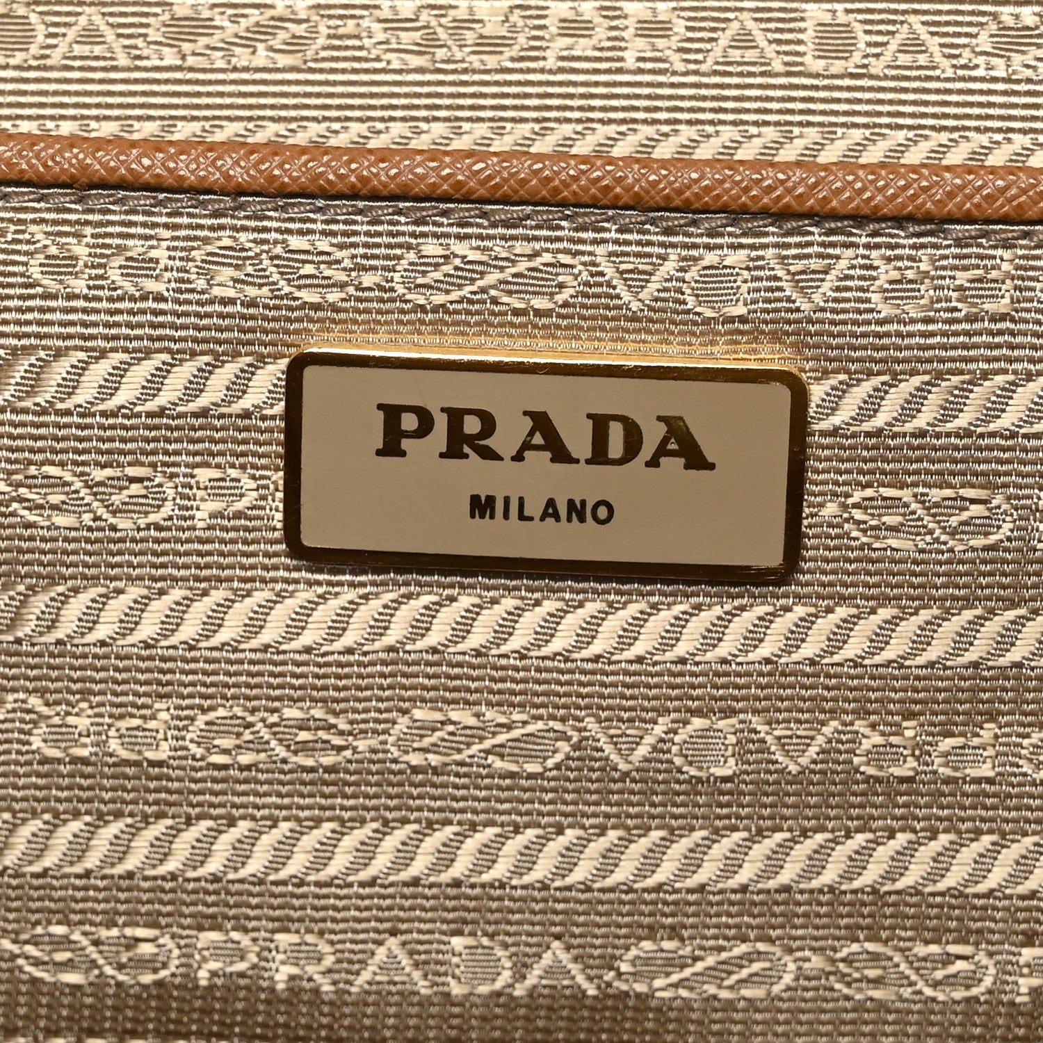Prada Saffiano Lux Extra Large Galleria Double Zip Tote Caramel 6 of 10