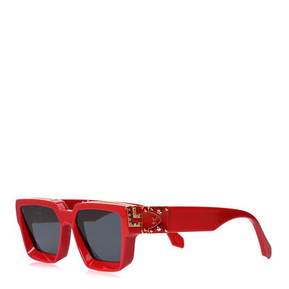 Louis Vuitton Acetate 1.1 Millionaires Z1169W Sunglasses Red 1 of 4