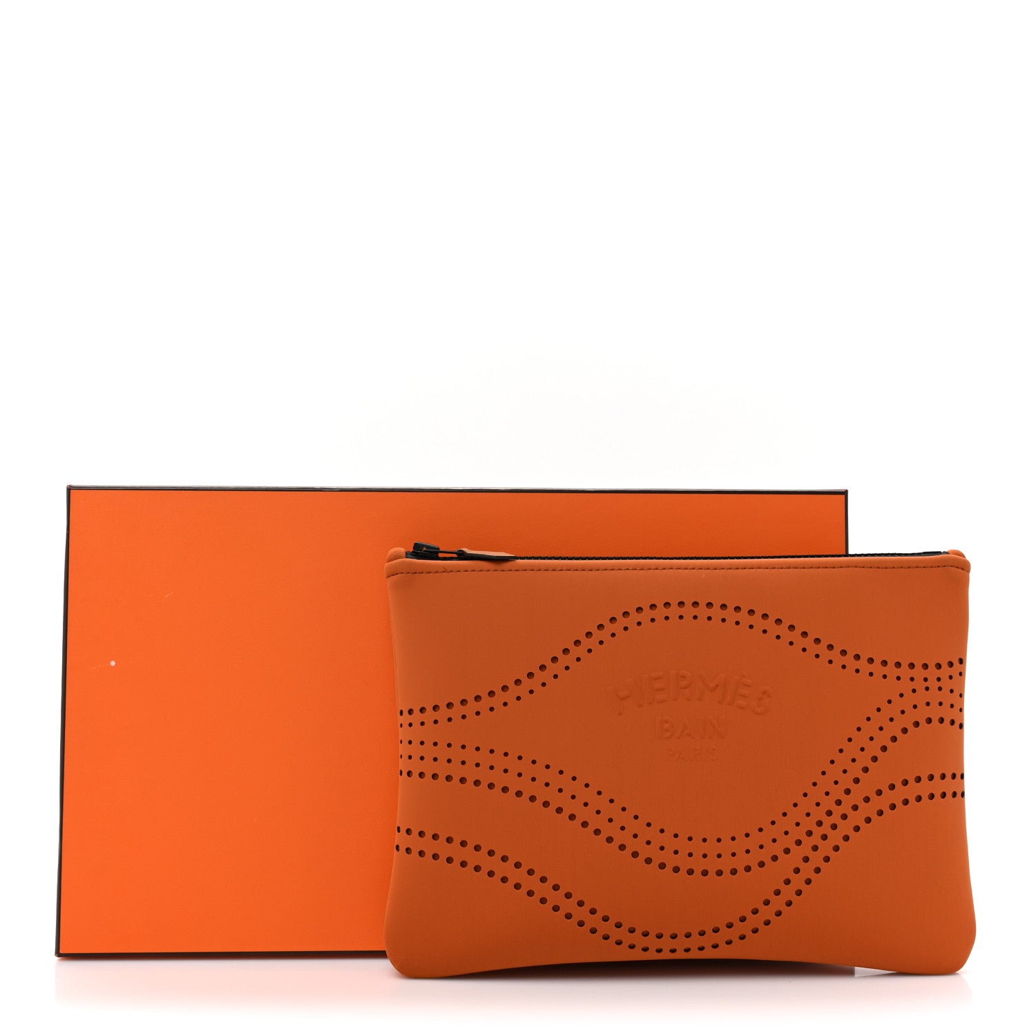 Hermes Neoprene Small Neobain Waves Case Tan 13 of 13